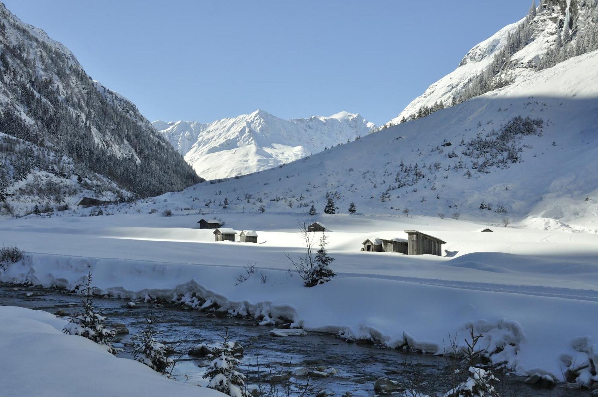 Apartamento Haus Astoria Sankt Leonhard im Pitztal Exterior foto